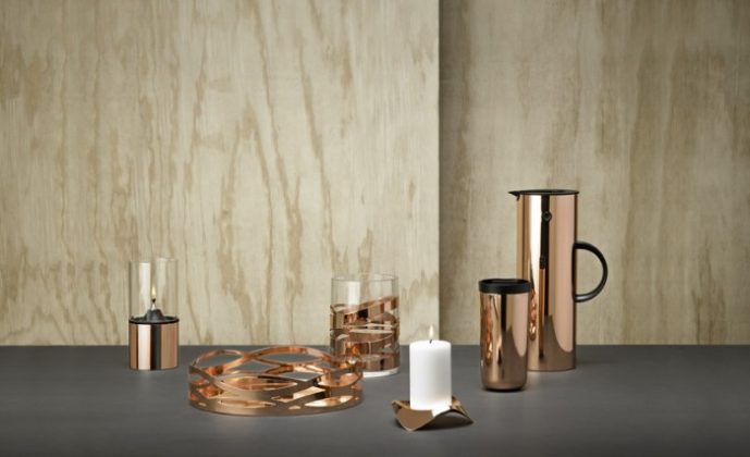 Stelton převléká své oblíbené produkty do trendy měděné