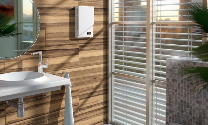KORASMART 1200 řeší zvýšenou vlhkost v koupelně