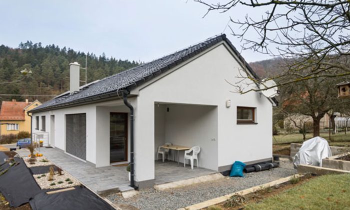 Pasivní dům projektovaný pomocí BIM